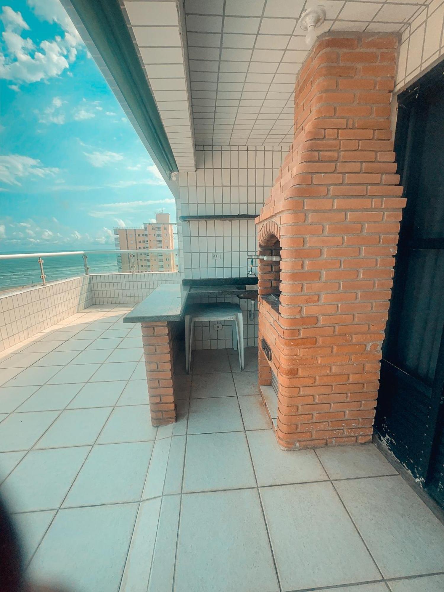 Cobertura Em Frente A Praia Praia Grande  Exterior foto